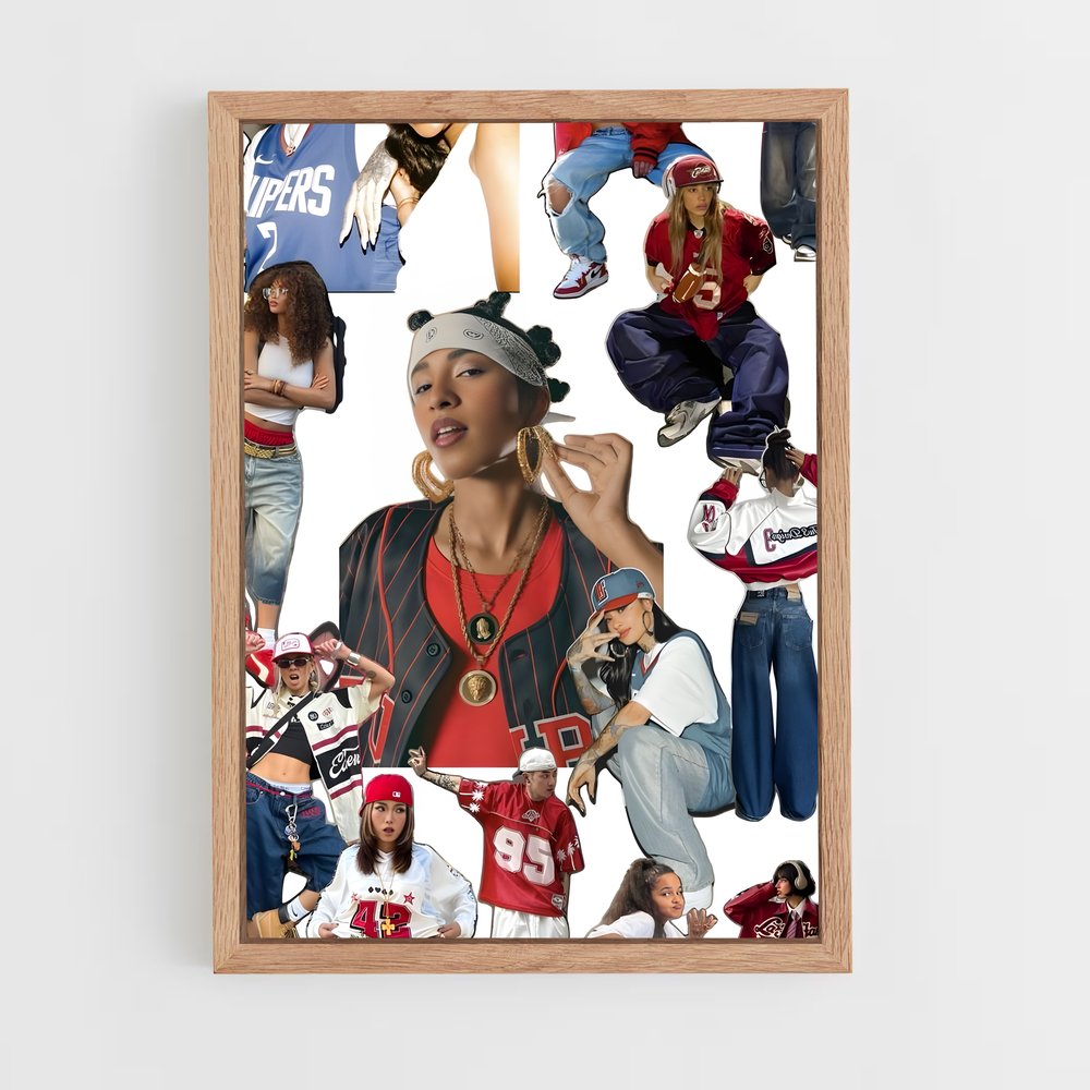 Poster Hip hop vêtues – affiche Danse (vue 4)